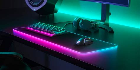 SteelSeries QcK RGB Prism gaming mouse pad takes your setup to the next ...