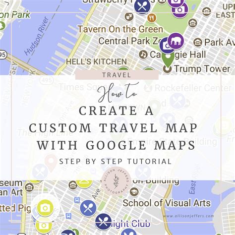 Create a custom map with pins - loptehollywood