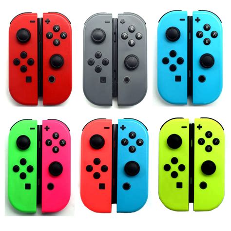 Official Nintendo Switch Joy Con Controller Pair Multiple Colours ...