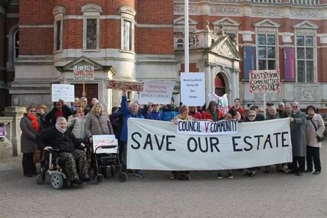 Mayor of Croydon threatens to call the police as protesters vent ...