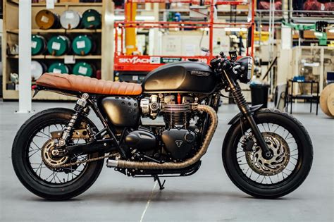 Triumph Bonneville T120 Custom for David Beckham's H&M campaign Triumph ...