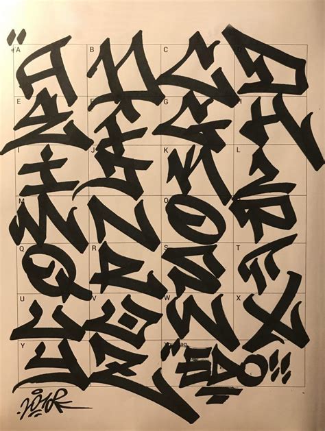 Graffiti Letters: 61 graffiti artists share their styles | Bombing ...