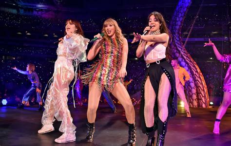 Taylor Swift joined by Camila Cabello and Charli XCX for 'Shake It Off ...