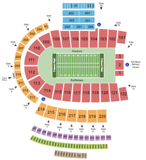 Colorado Buffaloes tickets college/football - Big 12 CU Football tickets