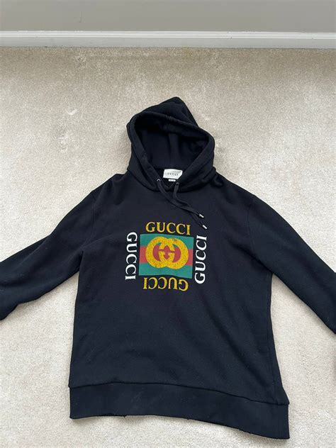 Gucci Gucci Logo Hoodie in Black | Grailed