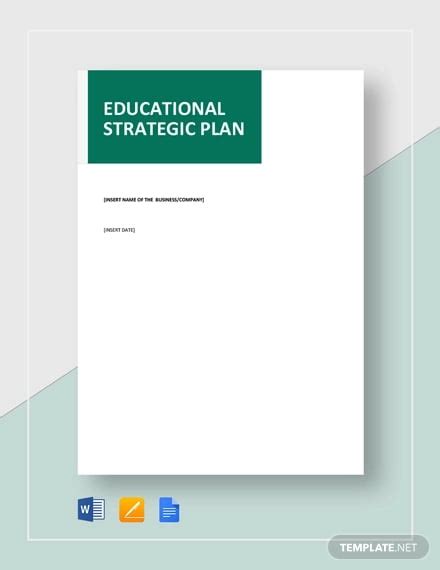 11+ Sample School Strategic Plan Templates in MS Word | PDF | Pages ...