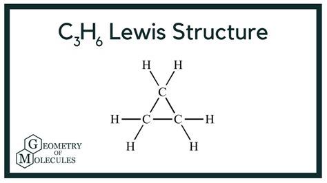 C3H6 Lewis Structure: How to Draw the Lewis Structure for C3H6 ...