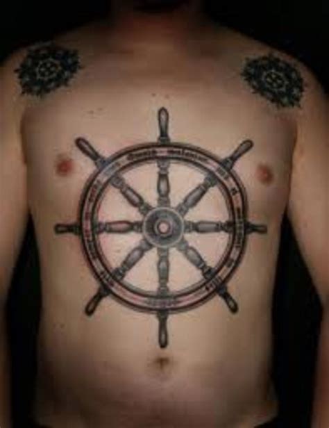 Ship's Wheel Tattoos—Designs and Meanings | TatRing