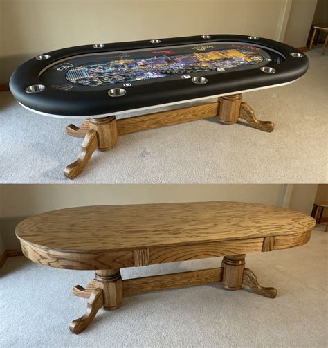 Custom Made Dining Top for Custom Poker Table Las Vegas Poker Table ...