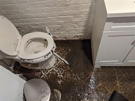 Sewage Overflows In Homes In Edgewood | DCist