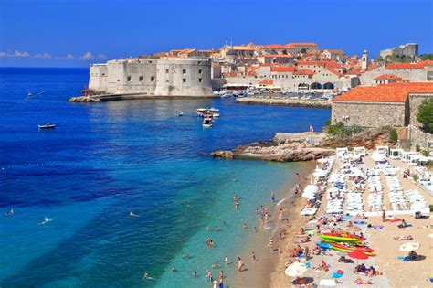 Banje Beach Dubrovnik Croatia