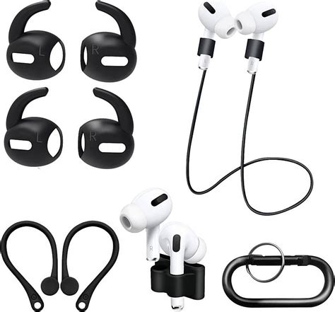 Best Buy: SaharaCase Accessories Kit for Apple AirPods Pro Black SB-A ...