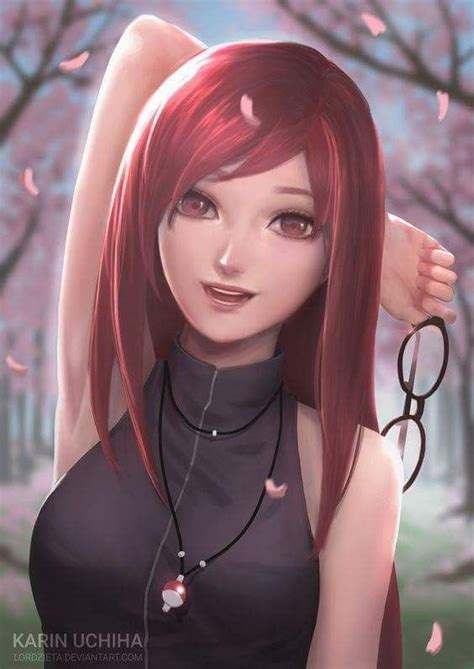 Karin Uzumaki Beautiful Fanart ️ ️ ️ | Karin uzumaki, Karin naruto, Naruto