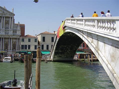 Ponte degli Scalzi Venice, bridge near railway station.