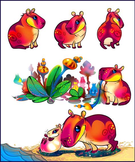 Capybara pet by LimKis on DeviantArt