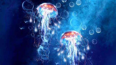 Beautiful Jellyfish Wallpaper