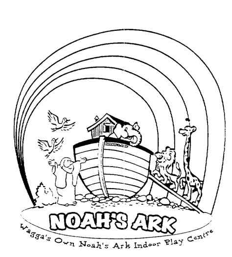 Noah's Ark Printable Coloring Pages - 2023 Calendar Printable