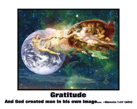 And God Created Man Painting by John K Giarratano - Pixels