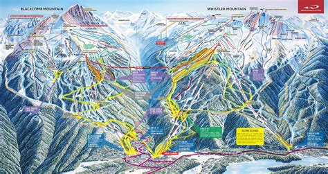 Whistler Blackcomb Piste Map | J2Ski