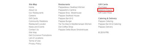 www.pappas.com - Check Pappas Restaurants Gift Card Balance