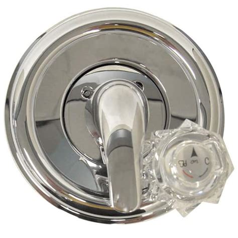 DANCO 1-Handle Valve Trim Kit in Chrome for Delta Tub/Shower Faucets ...