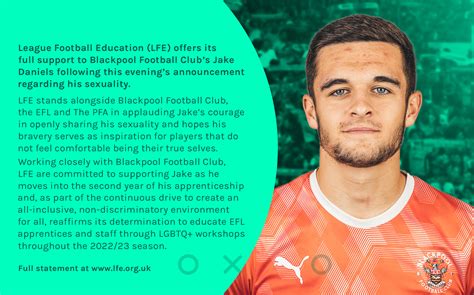 LFE Statement | Jake Daniels - League Football Education (LFE)