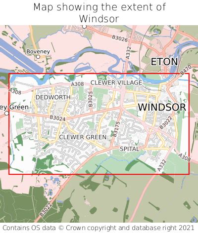 Where is Windsor? Windsor on a map