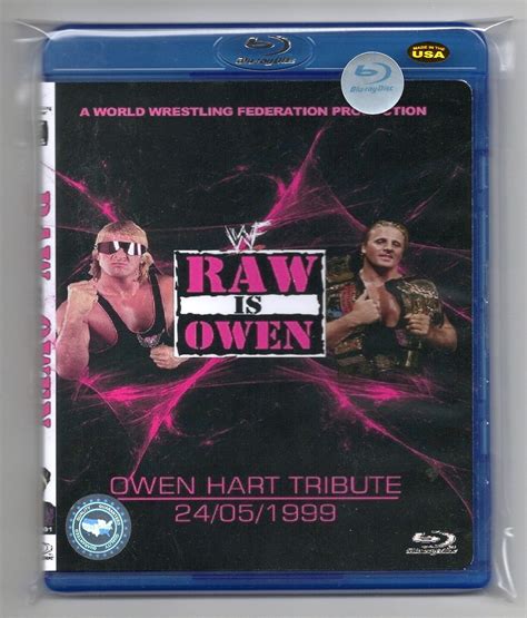 WWE Raw Owen Hart Tribute Show 05-24-99 "Extremely Rare" BD | Wrestling ...