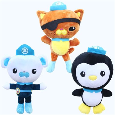 Octonauts Captain Barnacles And Kwazii Soft Stuffed & Plush Doll For ...