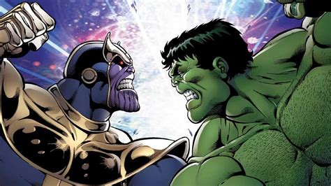 World War Hulk Vs Thanos