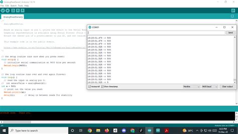 How to read sensor value (analog read) from arduino to processing ide ...