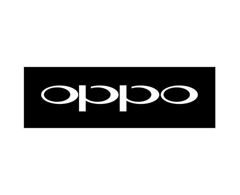 Oppo Brand Logo Phone Symbol Design Chinese Mobile Vector Illustration ...