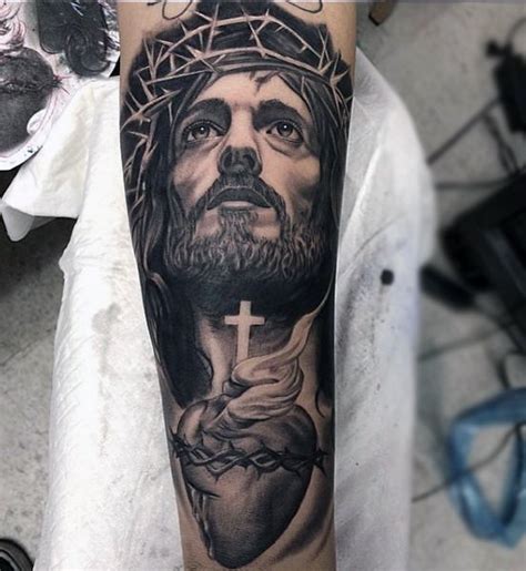 101 Beautiful Jesus Tattoos for Men [2024 Inspiration Guide] | Tatuaje ...