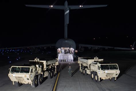 WATCH: THAAD Missile Launchers Arrive in South Korea | Military.com