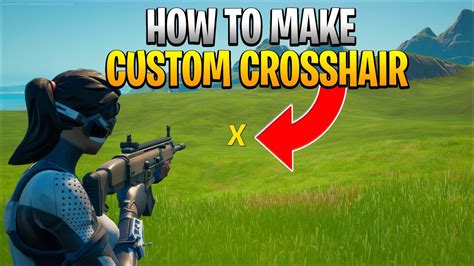 How To Make CUSTOM Crosshairs In Fortnite Creative - YouTube