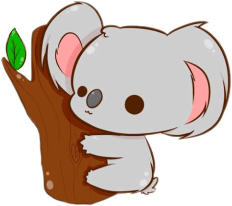 Chibi Animal Koala Cute Kawaii - Kawaii Koala Drawing Clipart - Full ...