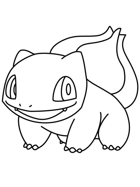 Pokemon Bulbasaur coloring pages - Free Printable