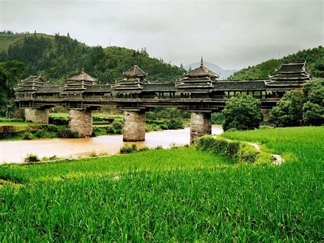 Chengyang Bridge, China | Around the worlds, Places to see, World