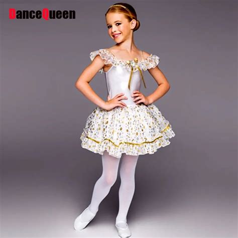 2017 White Swan Lake Ballet Tutu Dress Girls Ballerina Tutu Dress ...