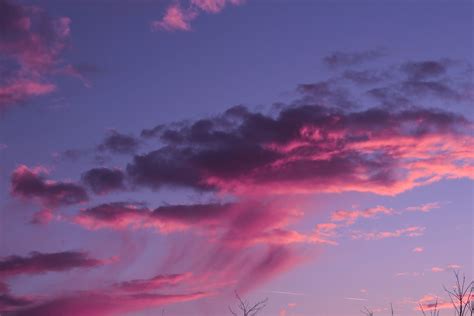 Sky wallpaper, sunset, clouds, pink, neon, purple, pastel, fading, wild ...