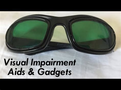 My Visual Impairment Aids & Gadgets - YouTube