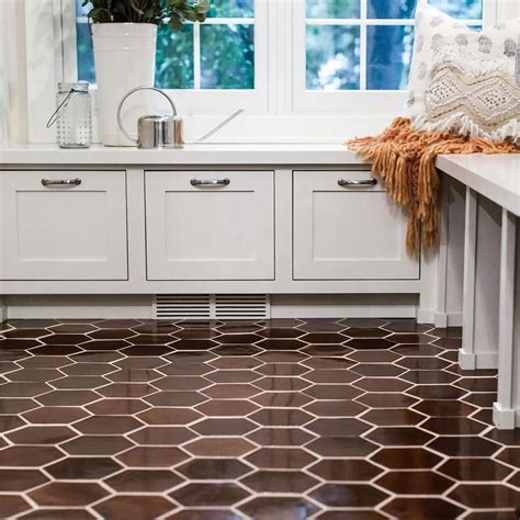 Kitchen With Brown Tile Floor – Flooring Tips