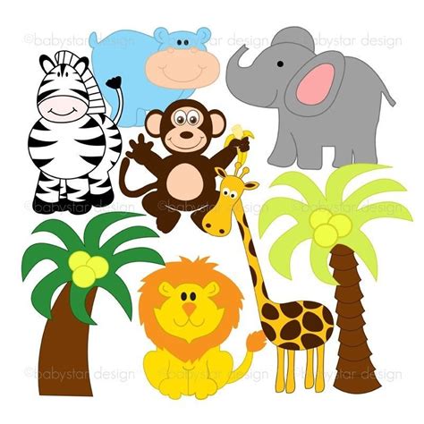 Rainforest Animals Clipart | Free download on ClipArtMag