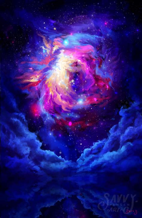 Nebula – Art Print – Savvy Jensen Art