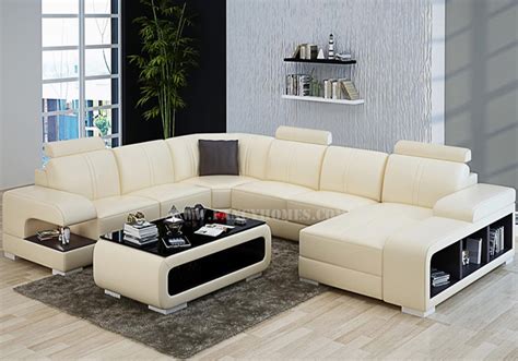 Buy Levita Contemporary Modular Leather Sofa | Fancy Homes