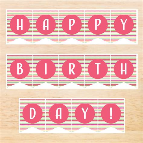 Printable Happy Birthday Banner Letters Pdf | Onvacationswall.com