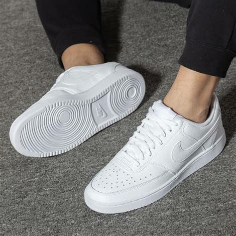 Jual Sepatu Sneakers Nike Court Vision Tripple White Original BNWB ...