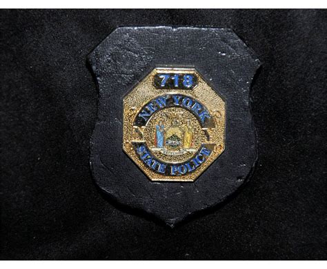 New york state police badge