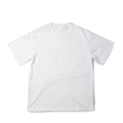 White Oversize T shirt mockup, Realistic t-shirt 12027401 PNG