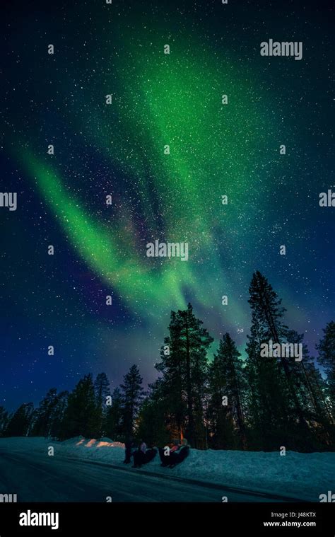 Northern Lights, Lapland, Sweden Stock Photo - Alamy